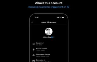 X официјално започна со прикажување на земјата од која се креирани и функционираат профилите на мрежата